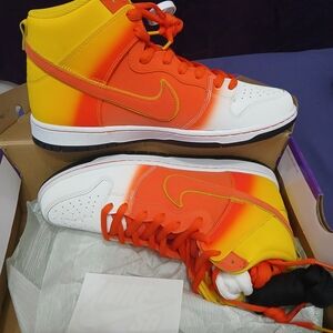 Nike Orange Yellow Sneakers Bold Colorway